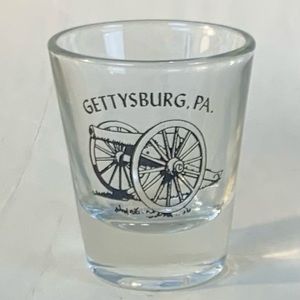Gettysburg, PA. souvenir shot glass.🍾